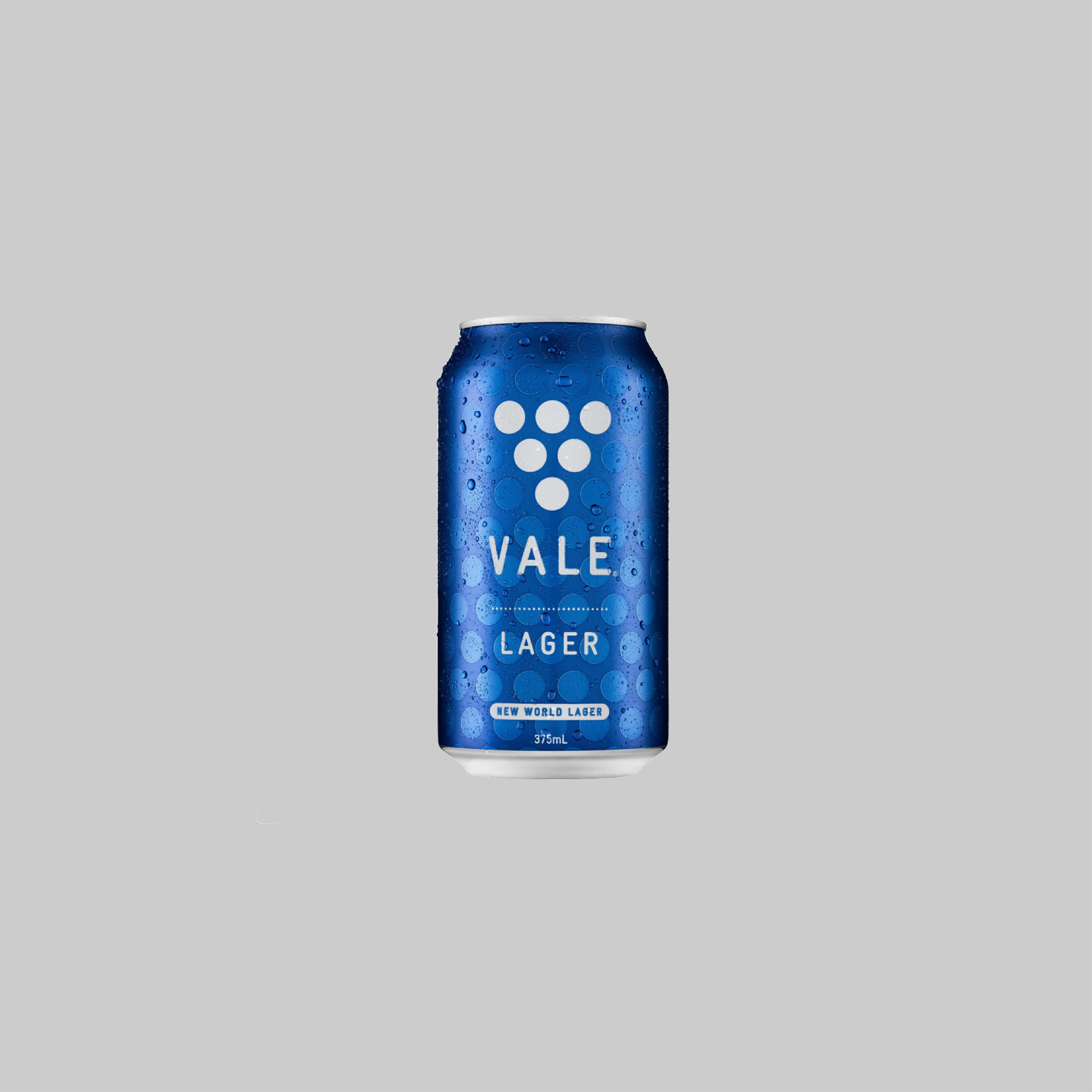 Vale Lager New World Lager Can 375ml 4.5% - Time2Drink